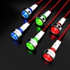 FILN Led Indicator Light 10mm Plastic Signal Light Dash Lights