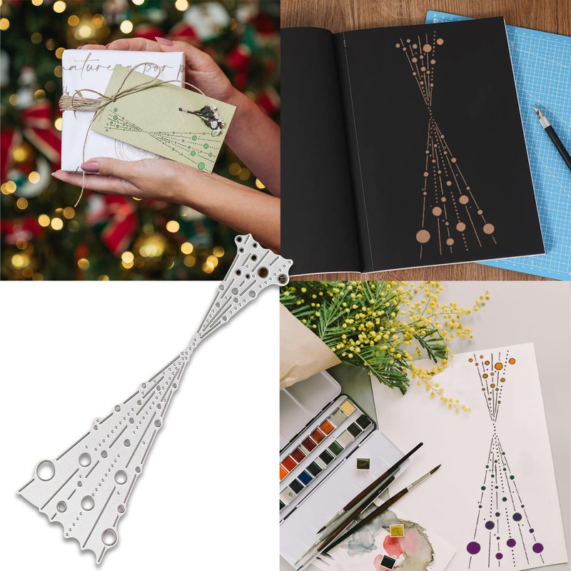 Die Cuts for Card Making, Bubble Metal Cutting Dies for