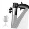 jojofuny 4pcs Reflector Holder Clip Adapter for Light Stand Background