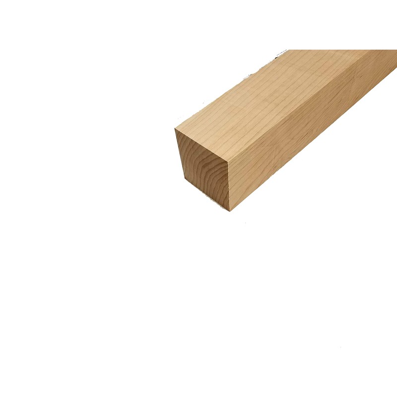 Hard Maple Lumber Turning Blank Square - 2.5" x 2.5"