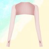 Bolero-Style Arm & Shoulder Shrug for Golf, Hiking, Cycling Cooling Gray 2ea