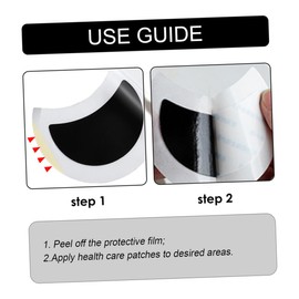 IWOWHERO Neck Pad Set 20pcs Lymphatic Stickers for Body Anti-swelling Patch Breathable Neck Accessories Household Lymphatic Pads