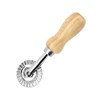 Pasta Cutter Wheel,Ravioli Stamp Cutter with Roller Zinc Alloy Noodle