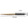 Zeayebsr Pack of 2 Mini Round Hair Brush Small Round