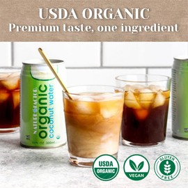 Nature Factor Organic Coconut Water, 10 Ounce Cans (Pack of 12)