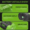 For EGO 56V 3.0Ah Lithium Battery For EGO 56V Tool