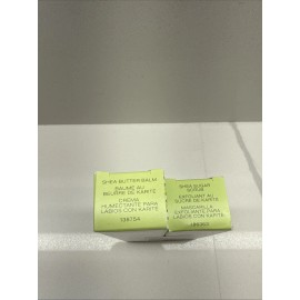 Mary Kay 2 NIB Mary Kay Satin Lips Shea Butter Balm - White Tea & Citrus 0.3oz 138754 New