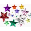 Allstarco Star Rhinestone Embelishments 25mm Flat Back Acrylic Plastic Gems