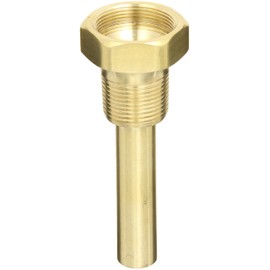 Trerice 3-4F2 Thermowells for Industrial Thermometers, 3/4" NPT Connection
