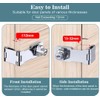 Litensh Hasp Lock Padlock Gate Bolt Door Bolt Lock with