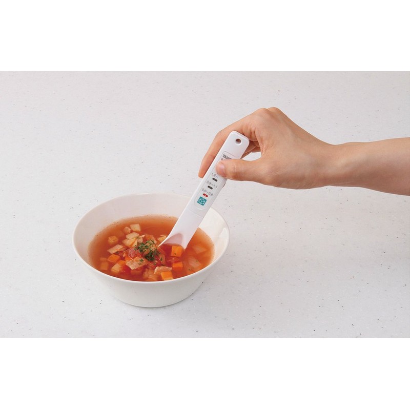 Salt Meter (Give It A Try Spoon) 0.6 – 1.2 so302wh (tanita (TANITA))