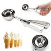 Ice Cream Scoop, Mash Scoop, Stainless Steel 6 cm with
