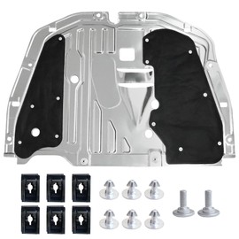 LoloWheat Engine Splash Shield Guard Under Car Shield Cover Board Compatible with Honda Civic 2016 2017 2018 2019 2020 2021 Replace 74110-TBA-A00 90674-TY2-A01