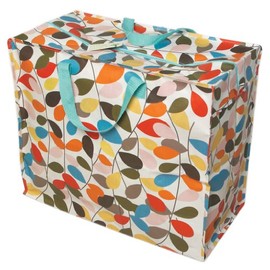 Riesentragetasche mit Blumenmuster – verschiedene Designs, plastik, Rot, Jumbo