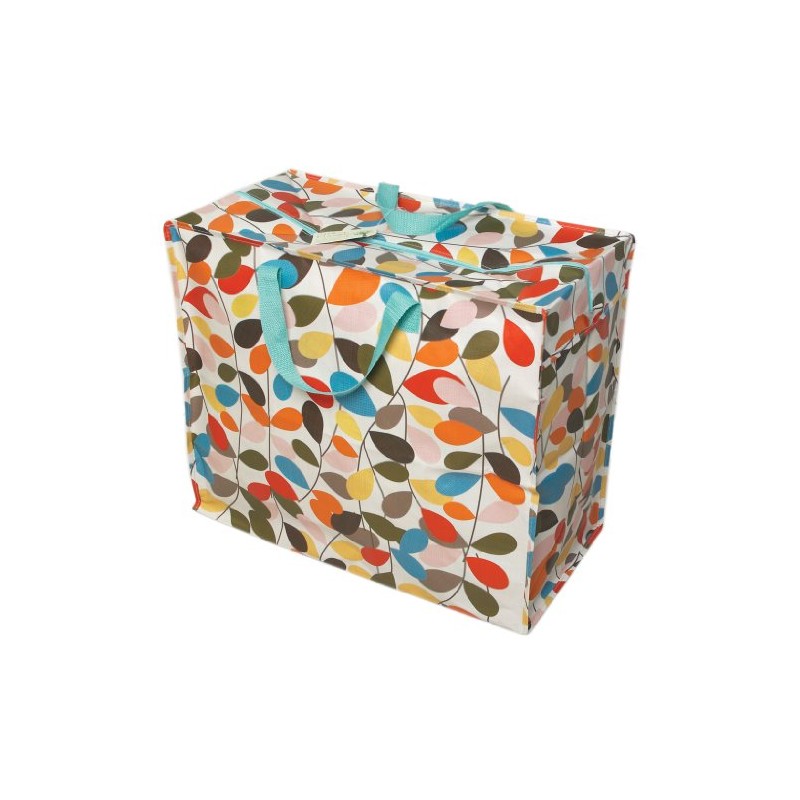 Riesentragetasche mit Blumenmuster – verschiedene Designs, plastik, Rot, Jumbo