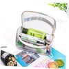 NOLITOY Transparent Toiletry Bag Portable Makeup Organizer for Travel Design