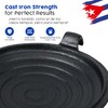 Disquera de Pan Cubano Redondo (1 Unit) – Cast Iron