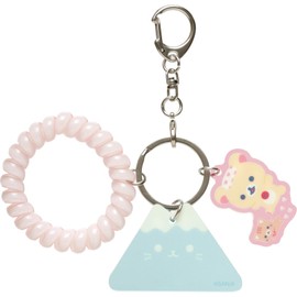 AB16602 Rilakkuma Neko no Yu Keychain, Korilakkuma