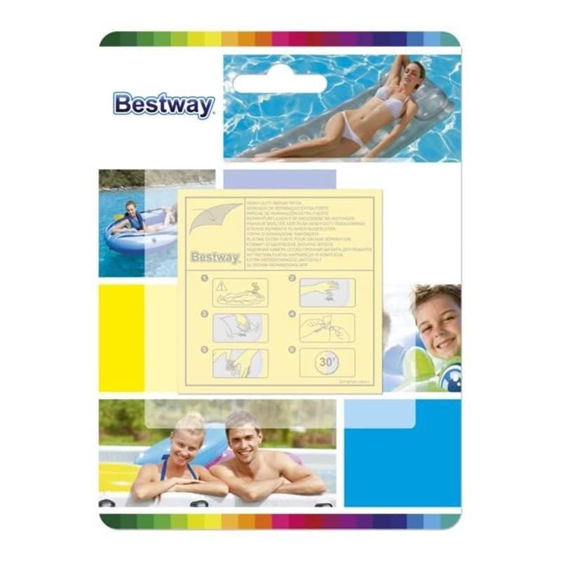 Bestway Heavy Duty Inflatables Repair Patch for Lilo's and Pool
