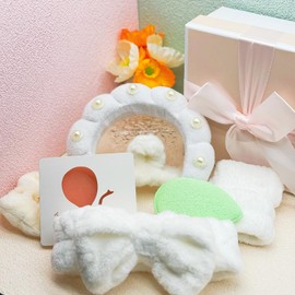 Nicdoes Hairband Gift Set for Women, 8 PCS Self Care Gifts Box for Women, Get Well Soon, Happy Birthday, Mother Day Idea, Thank You, Best Friend, Sister