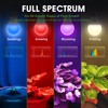Briignite Grow Light Bulbs, 4 Full Spectrum Growth Modes, 3/9/12/18H