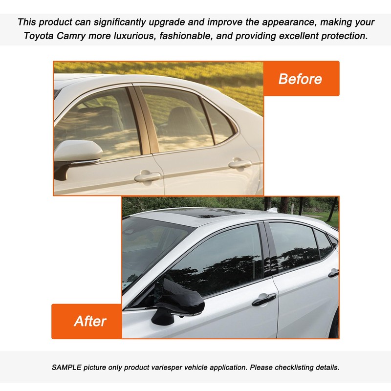 G Door Window Pillar Posts Trim Molding Stainless Steel Fit