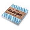 itenga Napkins Bavarian Blue White Schee Dass'd Do Bist/An Guadn