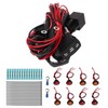 UTV Turn Signal Rocker Switch ATV Street Legal Lighting Kit