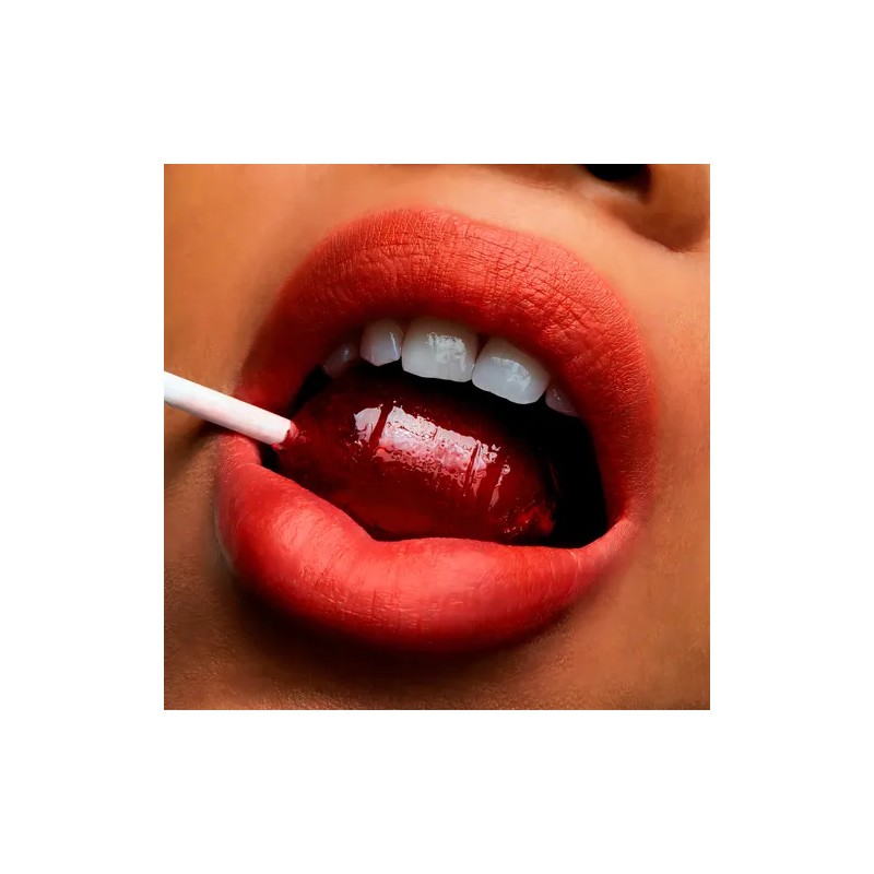 Labial Mac Powder Kiss Lipstick Style Shocked