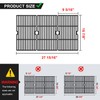 GGC 16 7/8" Grill Grates Replacement for Charbroil 463420508, 463420509,