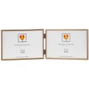Hard-to-find Horizontal Brass Double TRIMLINE by Dennis Daniels - 5x7