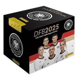 Panini DFB 2025-125 Years Football History Sticker Collection (Box of 50 Bags)