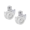 National Hardware N344-853 V794 Sliding Door Hangers in Zinc plated,