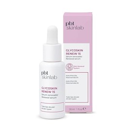 Glycoskin Renew 15 Sérum Facial Exfoliante y Renovador 30 ml  Ácido Glicólico, Niacinamida Tratamiento Concentrado Antiedad Antimanchas e Iluminador  