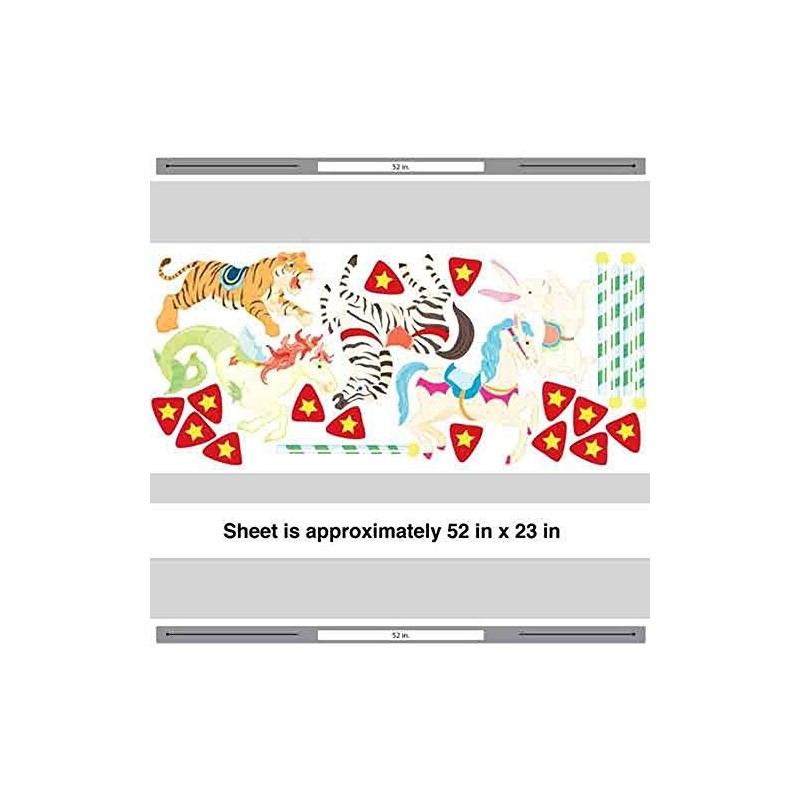 Carousel Wall Decal Set by Chromantics