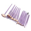 18pcs Makeup Brush Set Artificial Fiber Fashionable Soft Synthetic Cosmetic