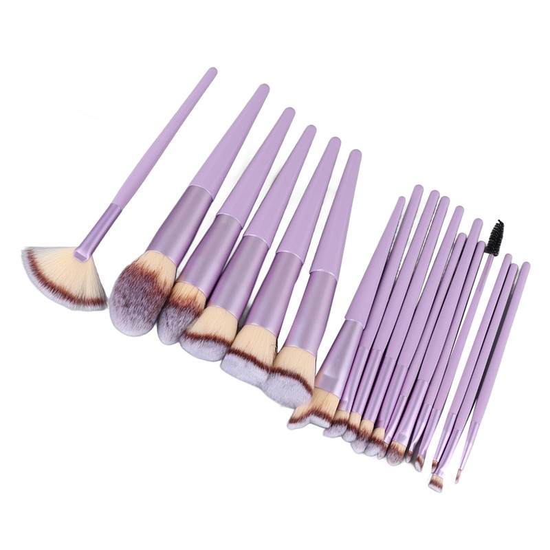 18pcs Makeup Brush Set Artificial Fiber Fashionable Soft Synthetic Cosmetic