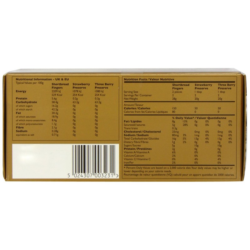 Edinburgh Tea & Coffee Company Scottish Afternoon Tea Selection, 9.3-Ounce