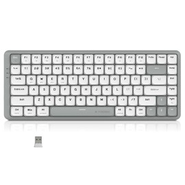 E-YOOSO 60% Gaming Keyboard, Rapid Trigger Mechanical Keyboard Hall Effect 8K Polling Rate, Gasket Structure with Sound Dampening Foam HotSwap, RGB Backlit Keyboard Wired for Mac &Win (White)