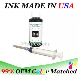 Vivid Colors 100ml black Refill ink HP 67 67XL DeskJet 1255 2755 2752 2732 4155 4152 4140