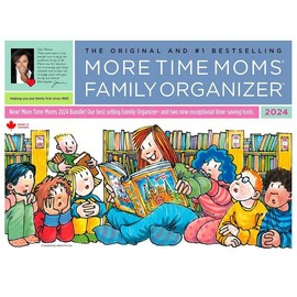 2025 More Time Moms Family ORGANIZER WALL CALENDAR