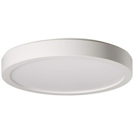 20W LED 9 FLUSH MOUNT WHITE ROUND DIMMABLE JA8 2700K 120V