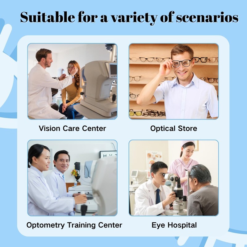 Optical Digital Pupilometer with Memory Function, LCD Display Pupillary Distance