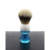 WCS Two-Tone Tall Silvertip Shaving Brush, Blue & White
