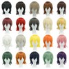 12 Inch Short Bob Wig with Bangs - Synthetic Cosplay