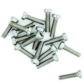 M4 (4mm x 10mm) Hex Socket Cap Screw (Bolt) (Low Head) - Stainless Steel (A2) (Pack of 20)