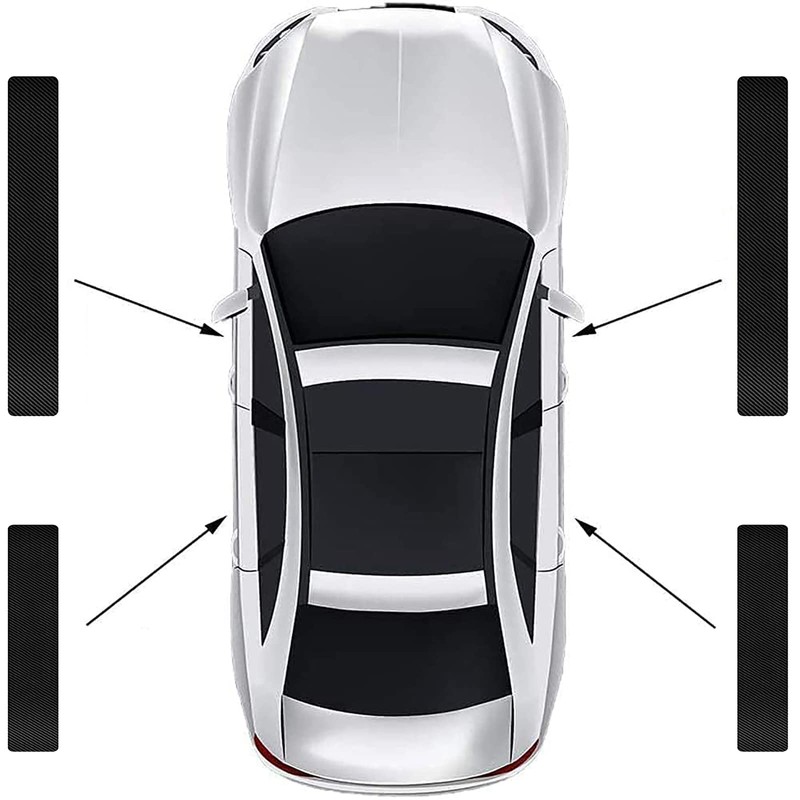 4pcs for AT4 Car Door Sill Protector, Front/Rear Sill Plate