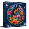 SUNSOUT INC - Beautiful Butterflies - 500 pc Jigsaw Puzzle