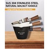 Lunaker Espresso Cups - 4OZ Espresso Shot Cup with Wooden