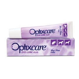 OptixCare Pet Eye Lube Plus + Hyaluron 20g for Dog Cat Horses
